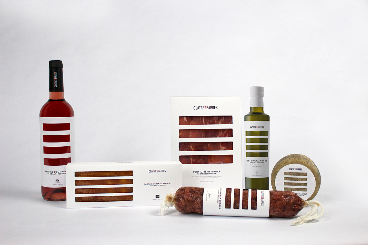 Quatre Barres de Laura Aguilar, Sara García y Marta Lladó. Master en Diseño de Packaging ELISAVA, 2014-2015